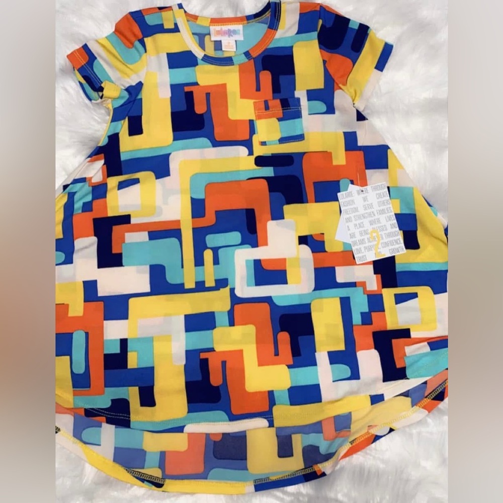 New LulaRoe Girls Scarlett Dress